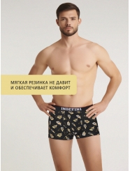 Мужские трусы боксеры "Индефини" (Арт.631000-3017MUF)